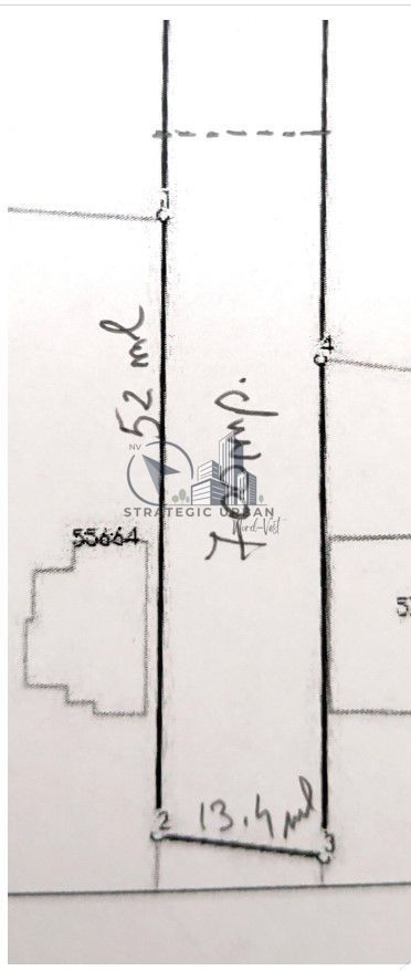 Teren intravilan pentru construcție duplex, zona Lidl, Florești - Schiță 3