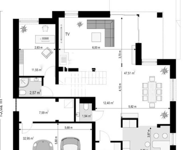 Casa individuala 500 mp Teren ZONA EL GRINGO-SIBIU - Schiță 5