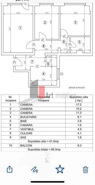 Vânzare apartament 3 camere Brâncoveanu - Luică - Poză 7