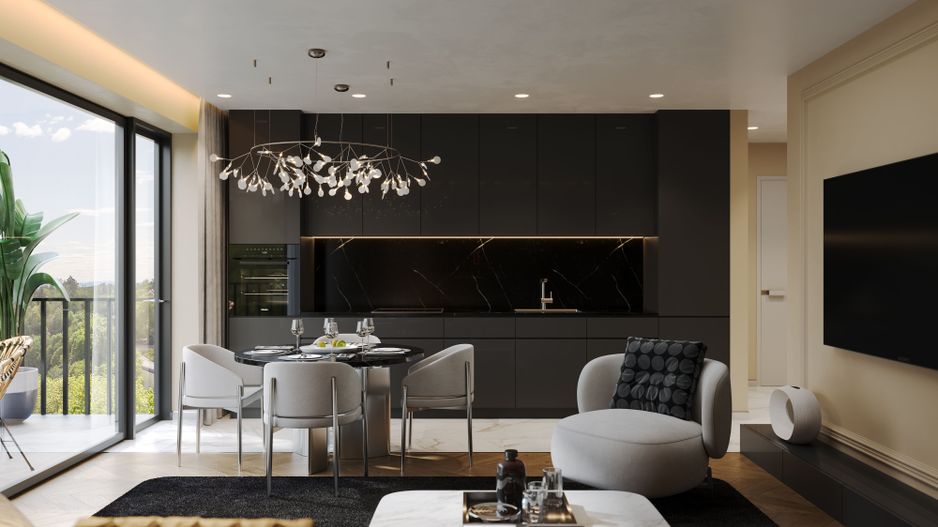 2 Camere Concept Premium | Aviatiei Baneasa | Terasa 25 MP - Poză 1