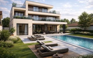 Smart Home with Pool Villa Iancu Nicolae - Poză 2