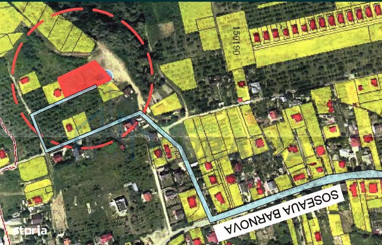 Teren intravilan de vanzare, zona Bucium, Iasi - 2 parcele disponibile, 44 euro/mp - Poză 4