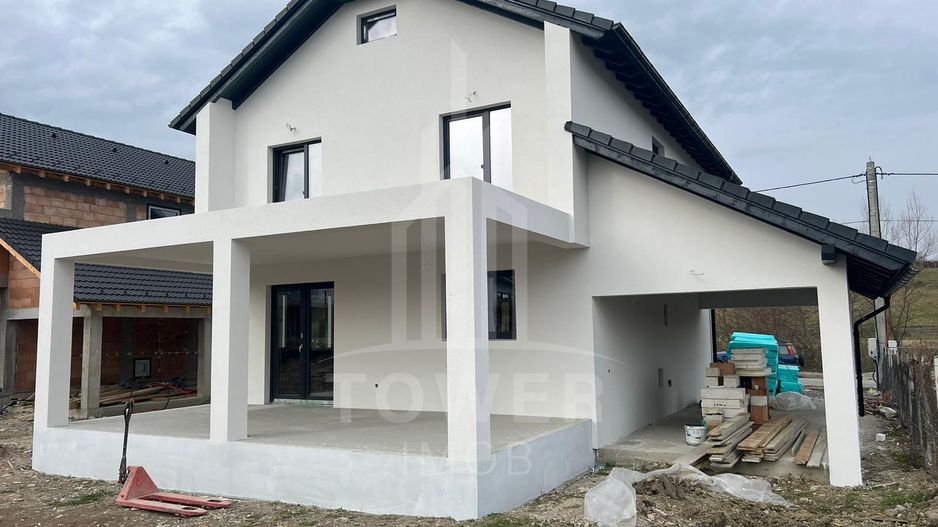 Casa de vanzare - 3 dormitoare, balcon, terasa, carport - Orlat, Sibiu - Poză 5