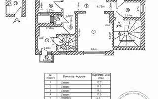 4 CAMERE ‖ BLOC INTERBELIC FAR RISC ‖ CALEA CALARASI ‖ CENTRALA PROPRIE ‖ - Schiță 15