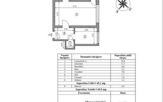 Apartament 2 camere I 50mp I etaj 10/10 I necesita renovare I Bucurestii Noi - Poză 11