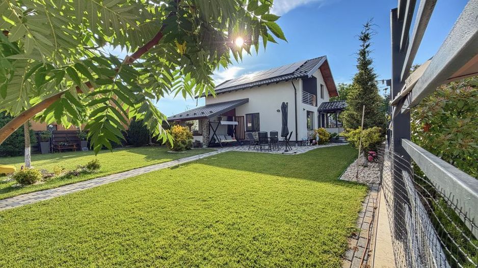 Casa moderna la cheie cu teren 485 mp Stefanesti - Poză 7