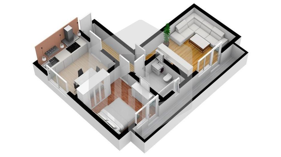 Cartierul Arhitectilor | 50mpu | Etaj 1 | La cheie | Sibiu - Poză 1