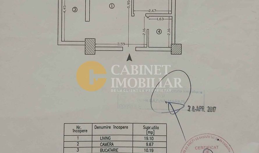 INVESTITIE 2 camere INTABULAT, bloc nou, zona Galata - Lidl - Poză 6