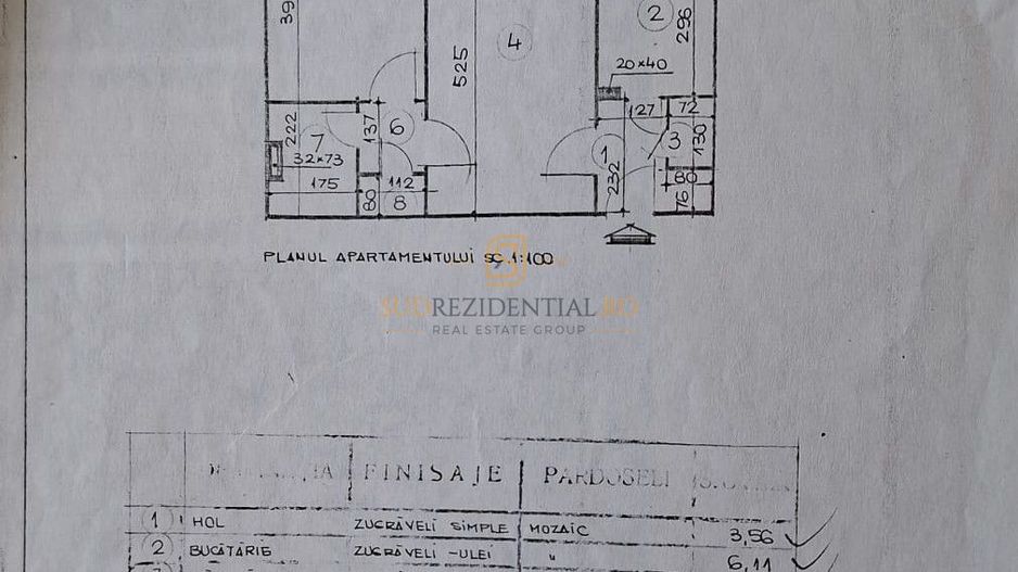 Apartament 2 camere de închiriat | Piața Sudului | Mobilat si Utilat - Schiță 14