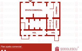 Spațiu comercial 170 mp de vânzare - Schiță 12