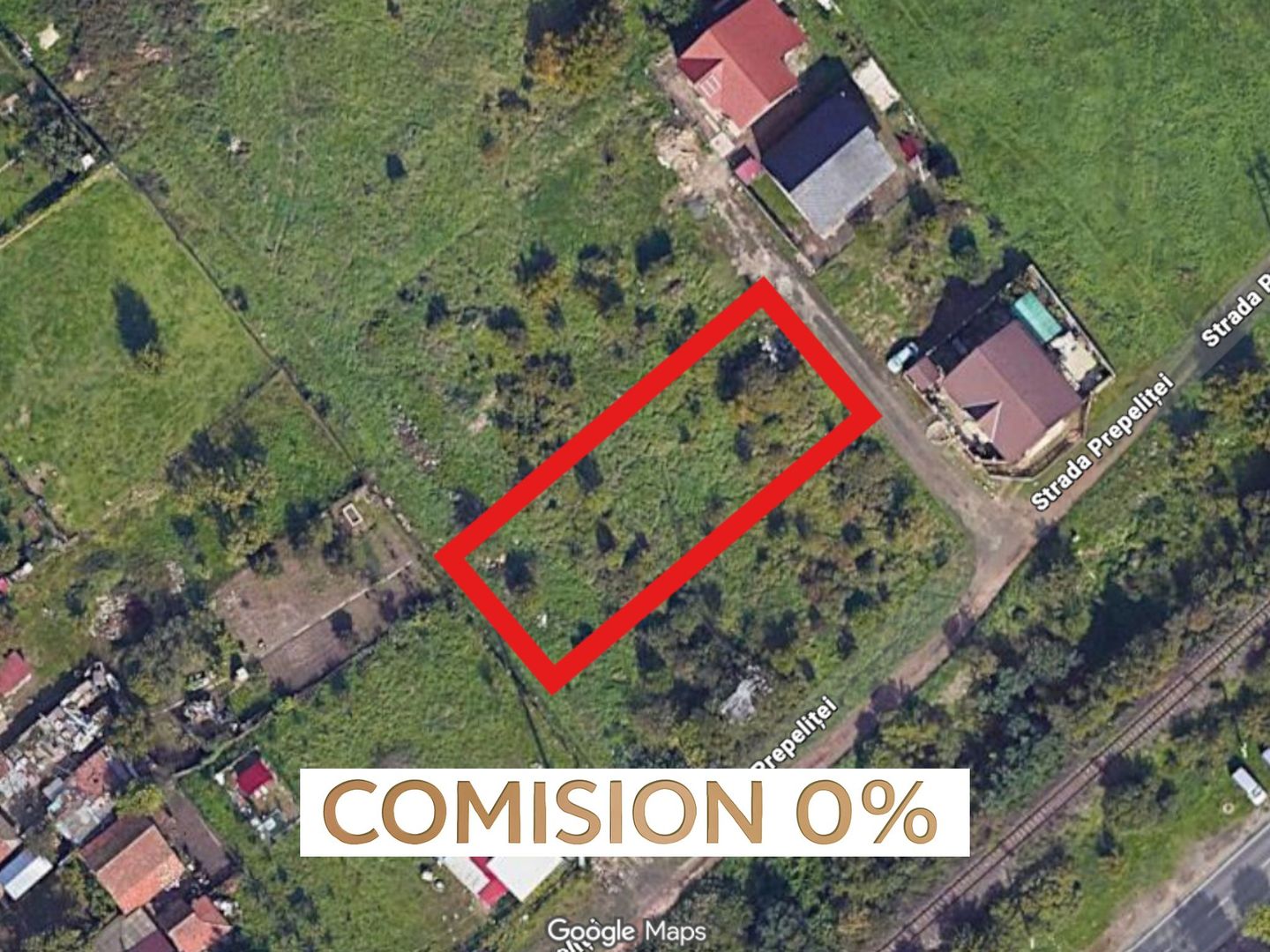 COMISION 0%, Teren Intravilan, 651mp, 16 ml Front, Freidorf, Timisoara - Poză 1