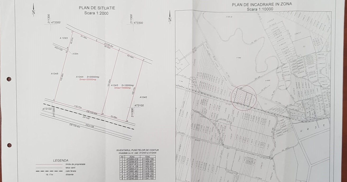 Teren 10.000 mp | Calea Urseni | Front 63 ml la asfalt | Utilitati - Poză 4