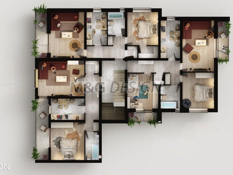 Apartament Giroc-Rudicica bloc nou - Poză 3
