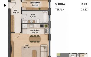 Apartament 2 camere | Dorobanților | Comision 0% - Poză 2