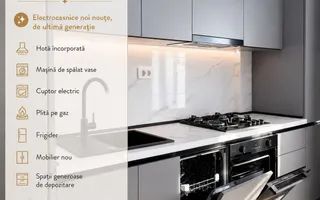 Apartament 1 cameră, 47 mp – Royal Town Iași | Bloc nou, primul chiriaș - Poză 14