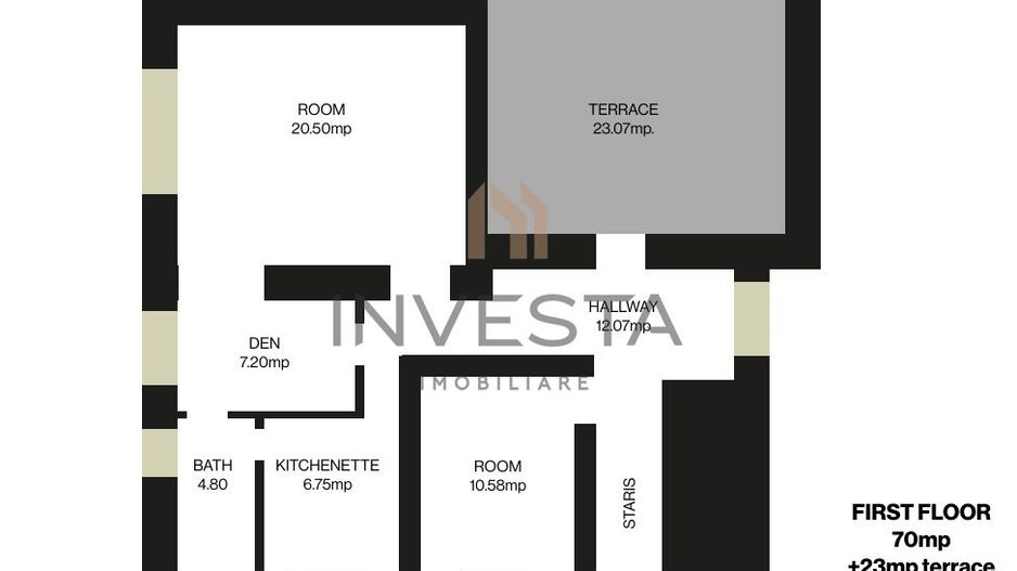 Casa cu destinatie nerezidentiala de inchiriat | zona Centrala - Schiță 26