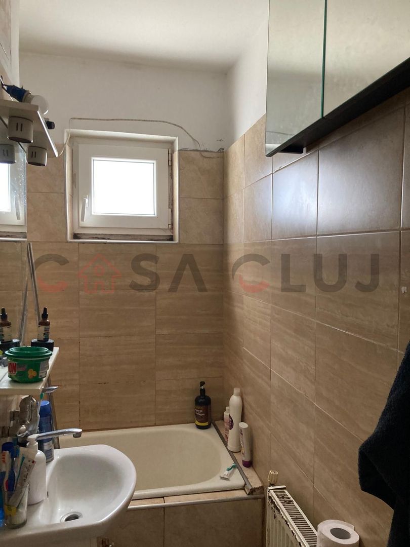 Vand apartament 3 camere, semidecomandat, Manastur, Str. Parang, 120000 Euro - Poză 8