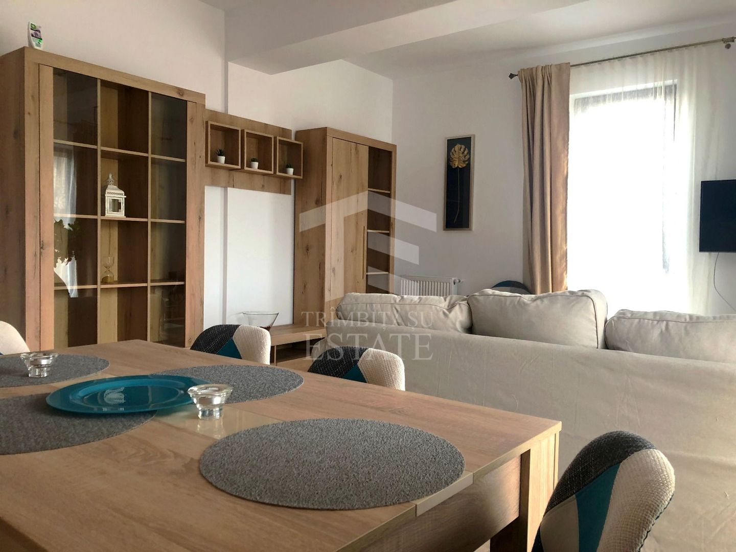 DACIA-Toamnei | 3 camere 2 bai mobilat modern centrala proprie bl 2020 - Poză 2