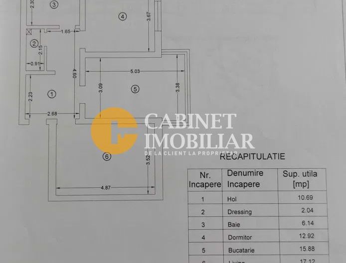 Apartament 2 camere - Etaj 3- Cris Estate Bucium-Visan - Poză 8