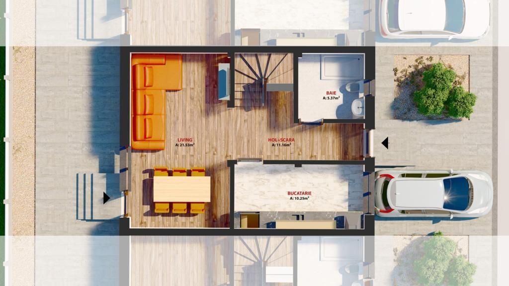 CASE CU RATE LA DEZVOLTATOR PE 3 ANI, MUTARE IMEDIATA, COMISION 0% - Poză 38