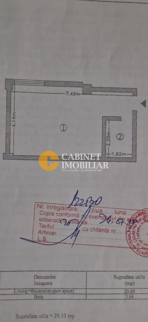 Garsoniera, bloc nou - zona Centrala iasi - Poză 7