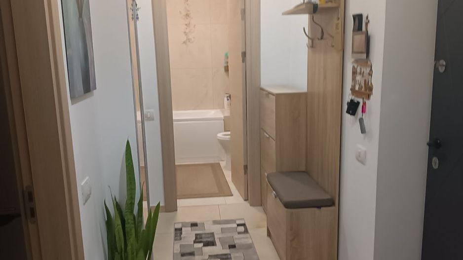 Vanzare apartament 2 camere 58 mp, bloc 2025, etaj 1, centrală, balcon închis - Poză 3
