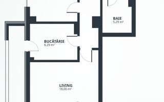 Apartament 2 camere Tatarasi - 72mp - mutare imediata. - Poză 9