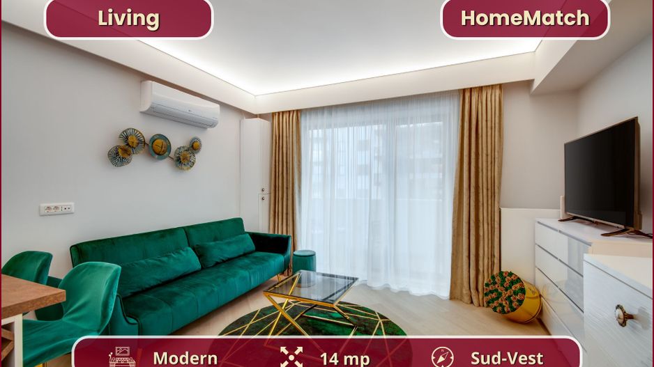 Cortina North || 2 camere || Piscină - Poză 3
