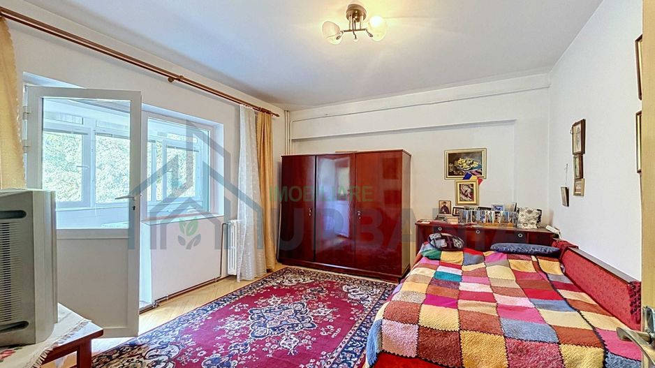 Apartament decomandat 2 camere, Oancea, Iași | 50 mp + loggie 5 mp | Centrală, AC, boxă - Poză 4