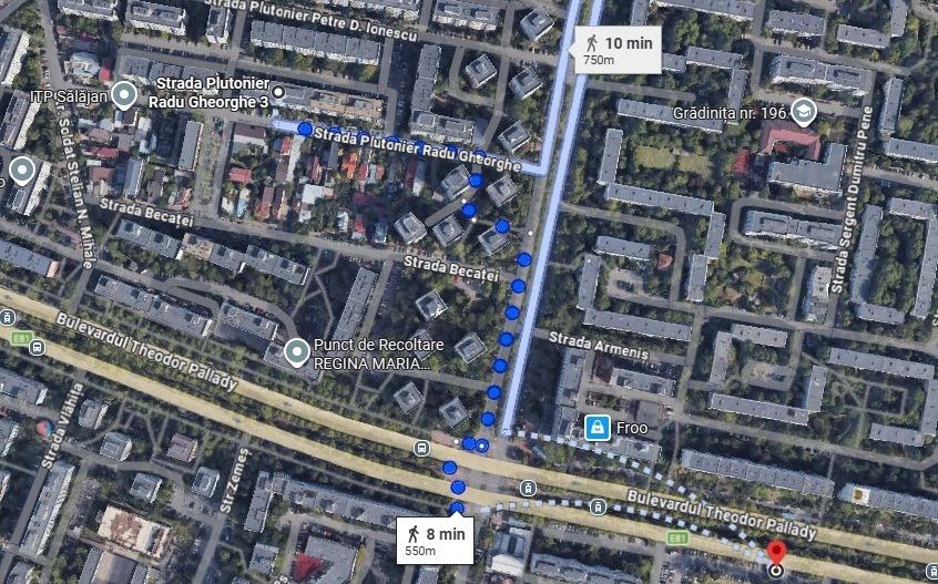 74 mp, 3 camere, 2 băi, 2 balcoane – 8 min până la metrou - comision 0 - Poză 10