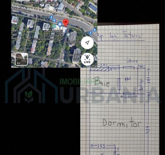 Apartament 1 cameră, recent renovat, de închiriat în zona Tătărași, Iași - Poză 8