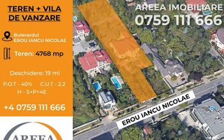 Teren 4768 mp cu deschidere la Erou Iancu Nicolae - Poză 1
