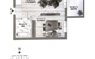 Studio Dublu *62.44mp* + Parcare // Baneasa Forest View - Schiță 45