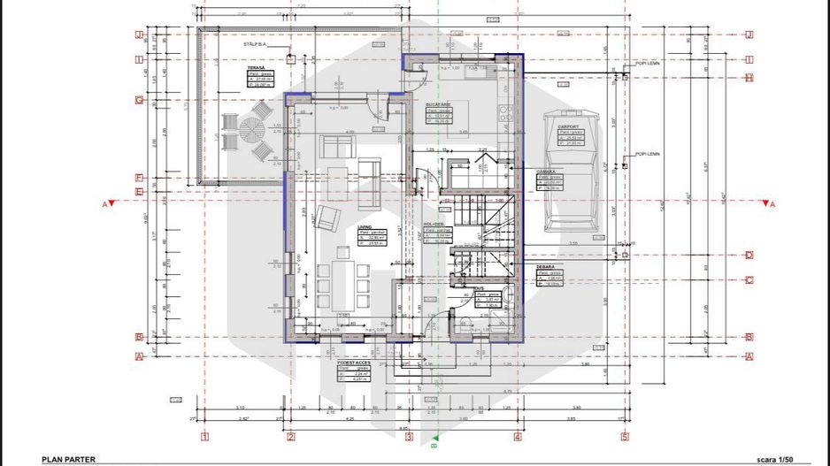 Teren in Cristian | 15 x 36 | Proiect + Autorizatie  | Utilitati - Poză 3