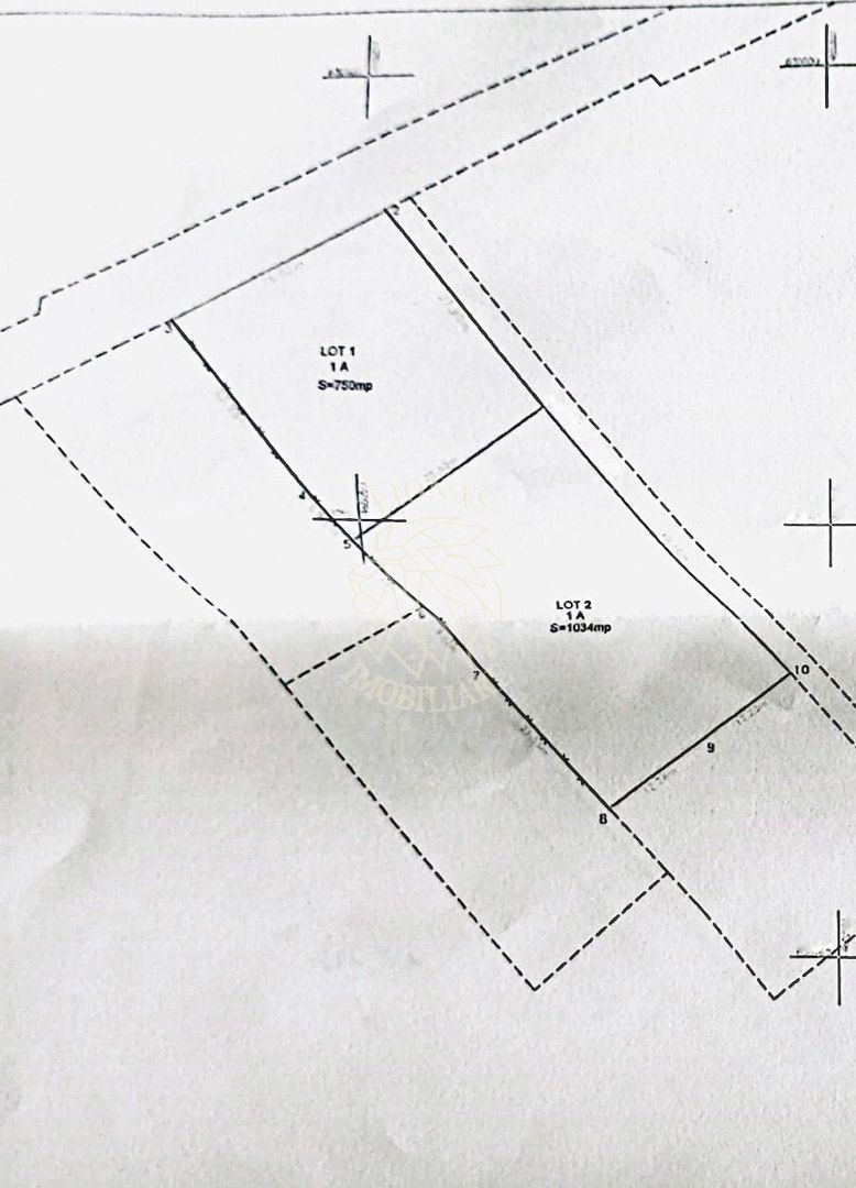 Teren intravilan 1034 mp cu utilitati-ideal casa-Unirea - Poză 4