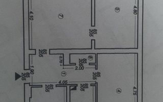 Copou - 3 camere - 64mp - mobilat si utilat - Poză 9