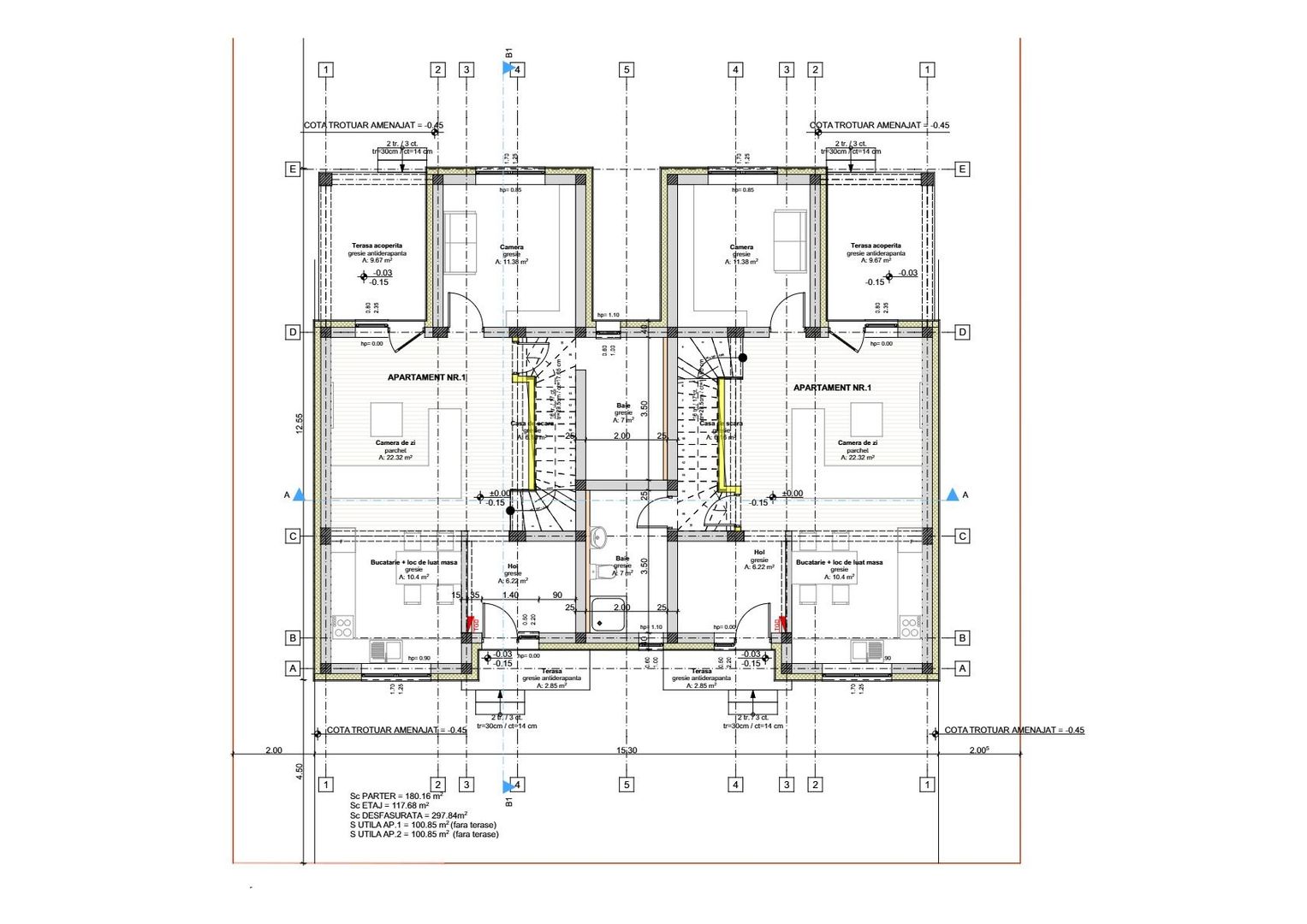 COMISION 0%, Duplex 4 Camere, La Cheie, P+E, 102MP, 335 Teren, SACALAZ - Poză 12