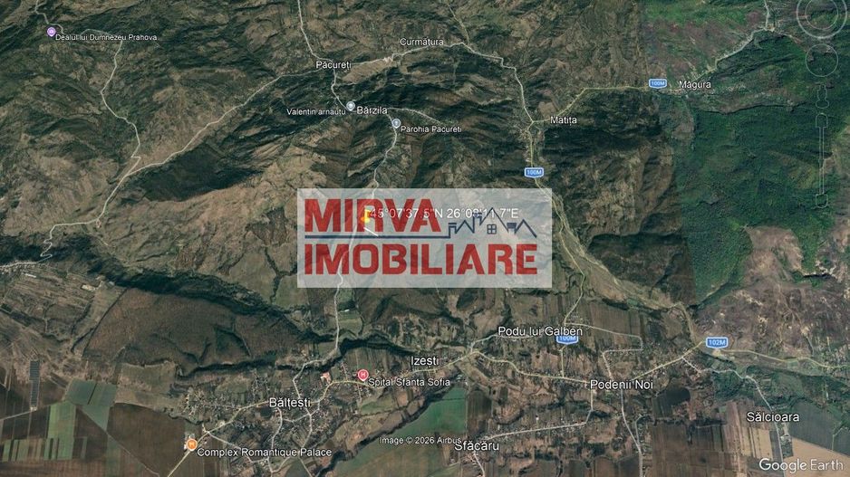 Teren intravilan construibil 3.500 mp Păcureți | UTR 6, P+2, POT 30% - Poză 9