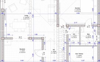 Casa individuala -pivnita-teren 350 mp- priveliste superba - Schiță 10