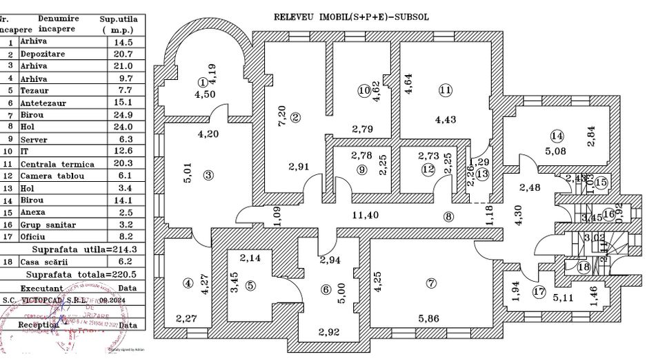 Vila 626 mp utili parcare Gradina Icoanei Dacia - Poză 14