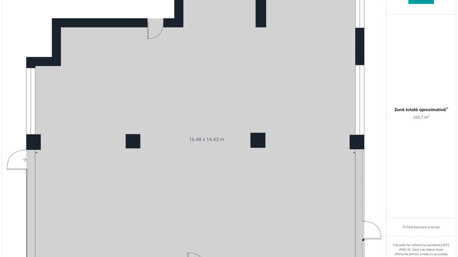 Spațiu comercial 227 mp in zona Tipografilor - Poză 15