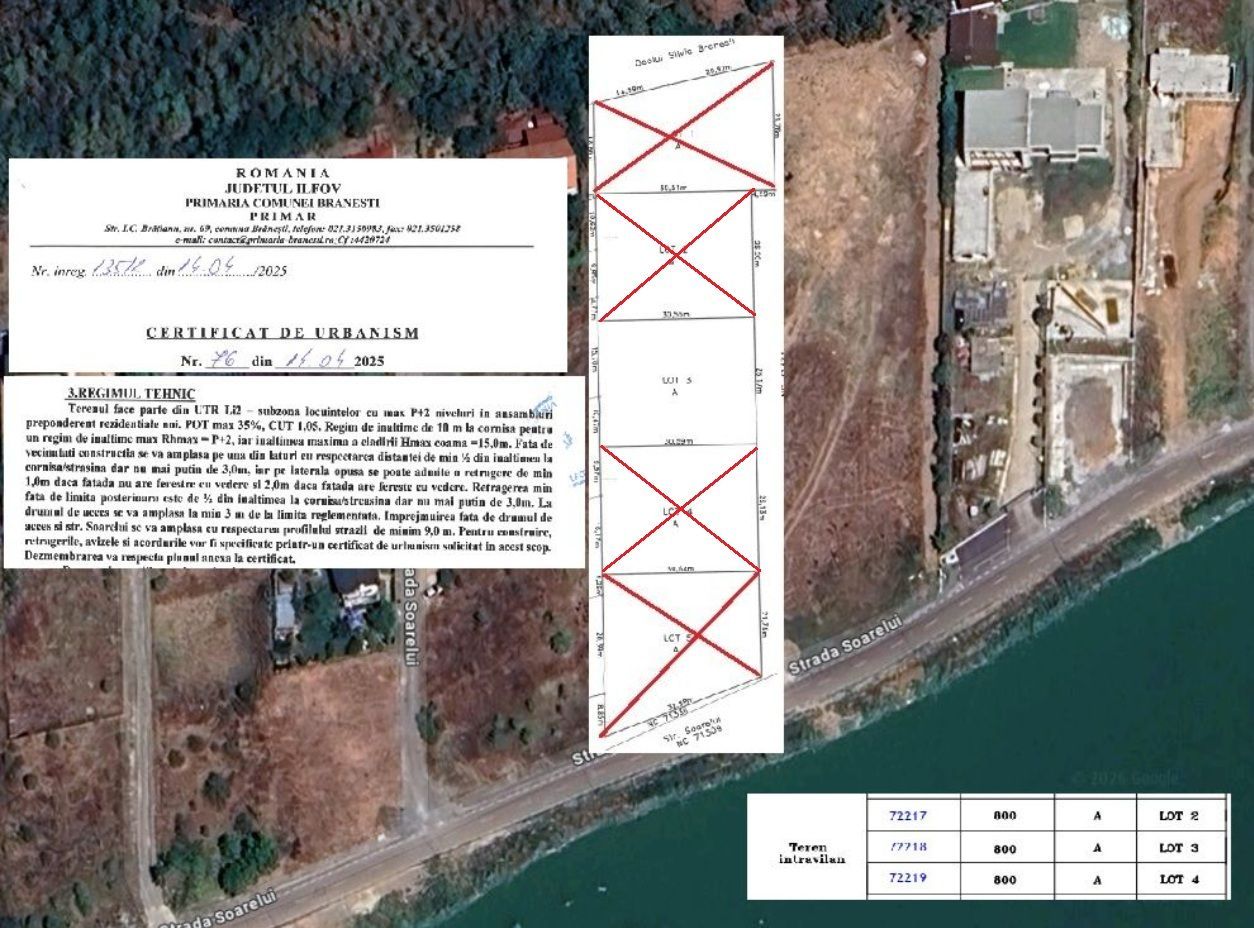 BRANESTI | Soarelui | Vedere lac | Toate utilitatile | 10 min Pallady - Poză 2
