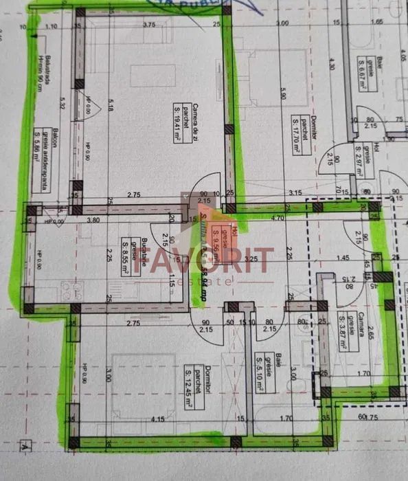 Apartamnet 2 camere decomandat + dressing | 59mp | Giroc - Poză 7