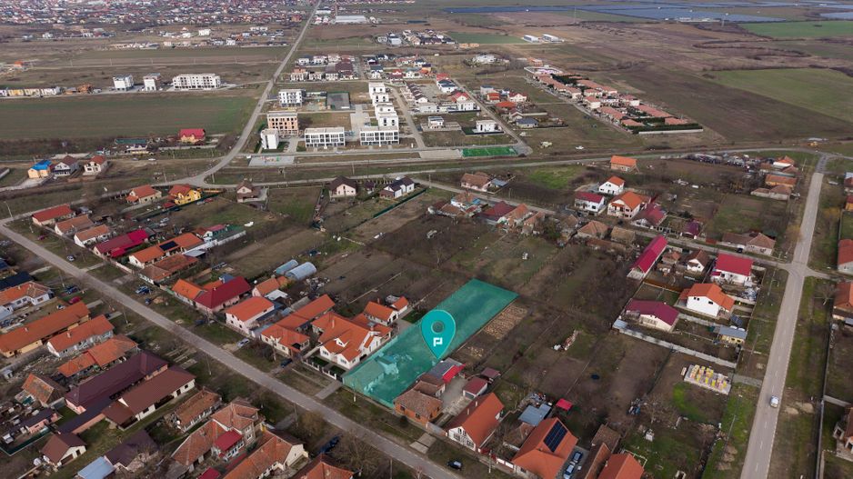 Teren intravilan de 1439 mp in Urseni Jud Timis - Poză 1