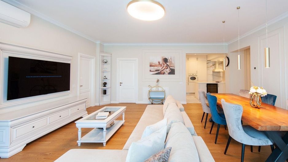 For Rent | 4-Room Apartment, 130 sqm | 2 Parking | Dressing Room - Poză 2