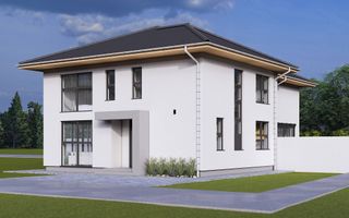 Case cuplate, P+E, 120 mp, teren 465-669 mp, predare 2026, Livezeni - Poză 5