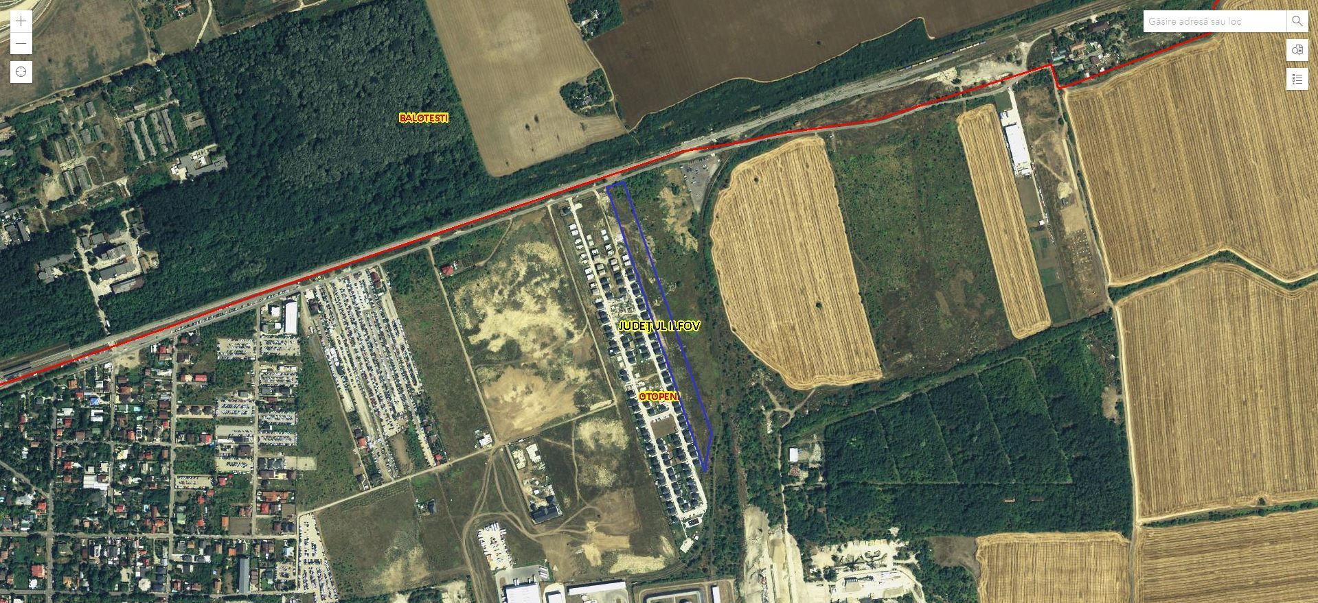 OTOPENI - Str. Drumul Garii Balotesti, 19.330 mp. teren intravilan - Poză 2