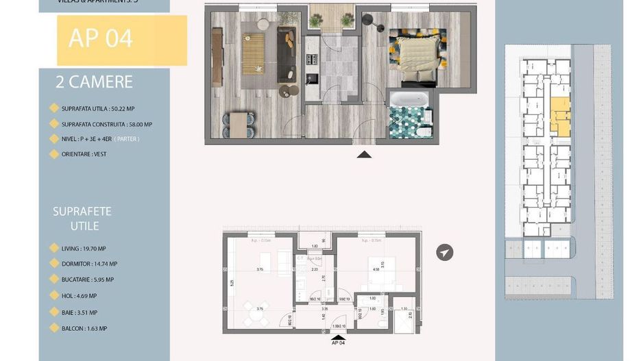 AP. 2 CAMERE SALAJAN- CENTRALA PROPRIE, BUCATARIE INCHISA, COMISION 0% - Poză 6