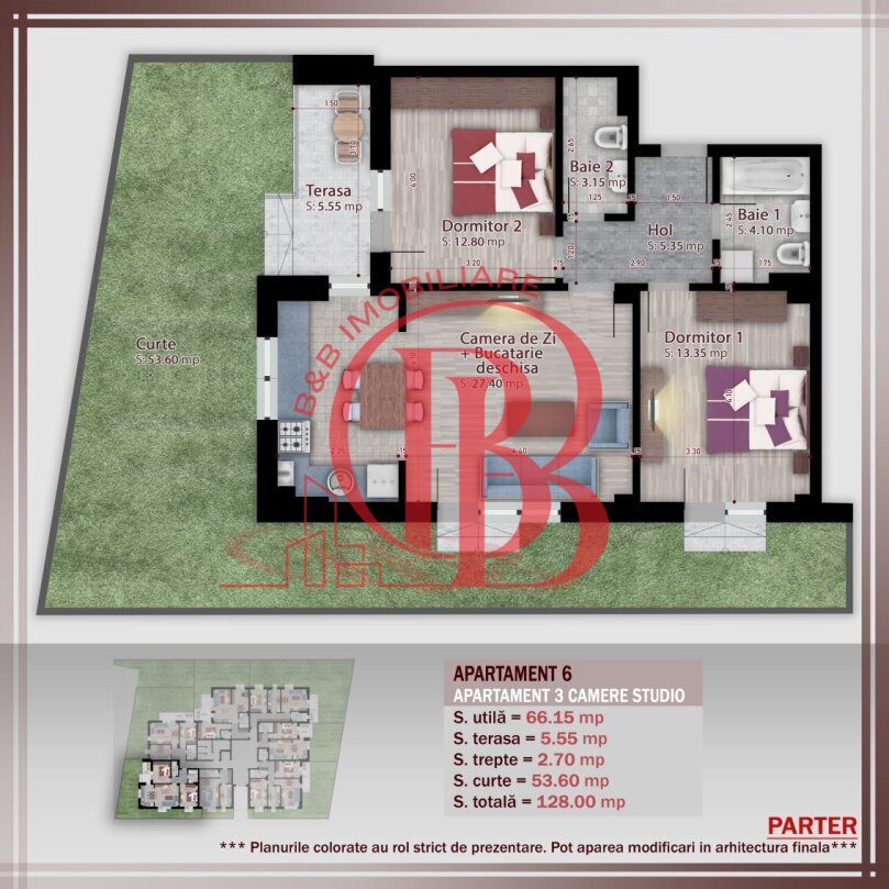 3 camere -gradina proprie Metrou Nicolae Teclu - Schiță 1