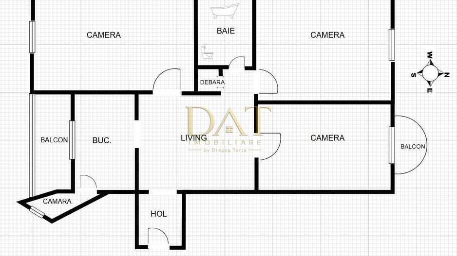 Apartament 4 camere | 76mp | zona Marasti - Poză 8